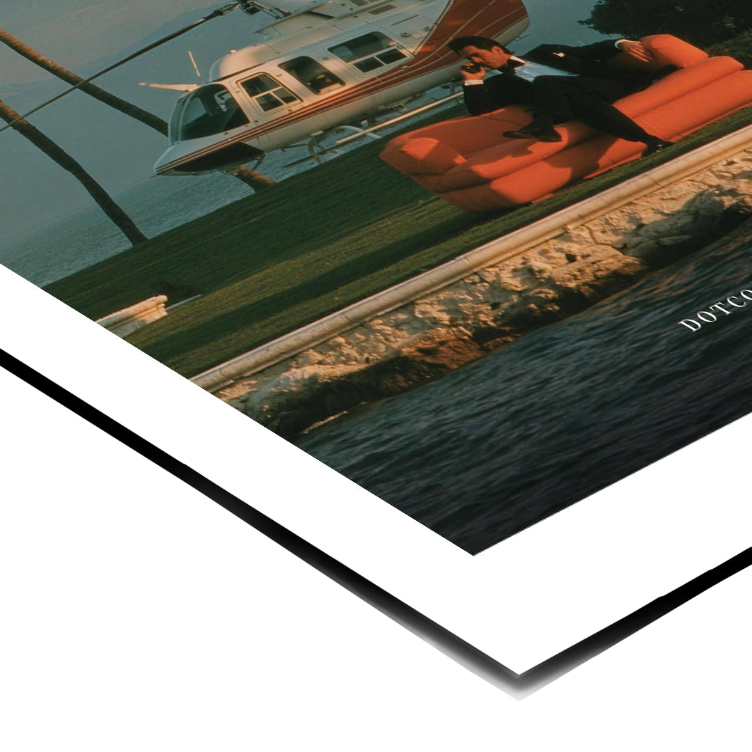 Eckdetail des Posters I'm In Monaco