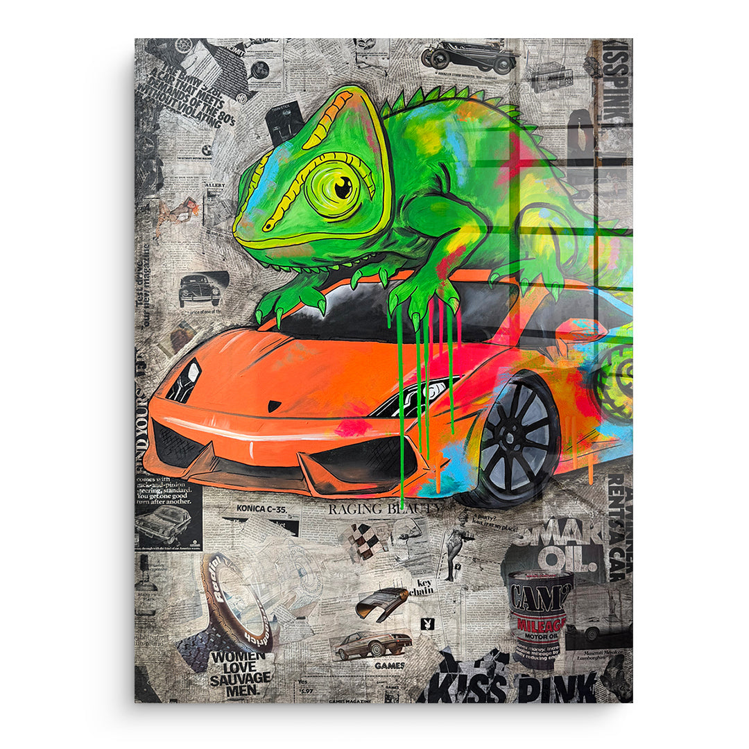 DOTCOMCANVAS Acrylglasbild Cha Million ohne Rahmen