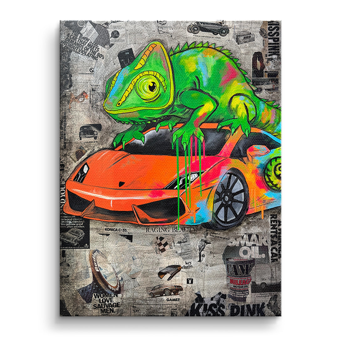DOTCOMCANVAS Leinwandbild Cha Million ohne Rahmen