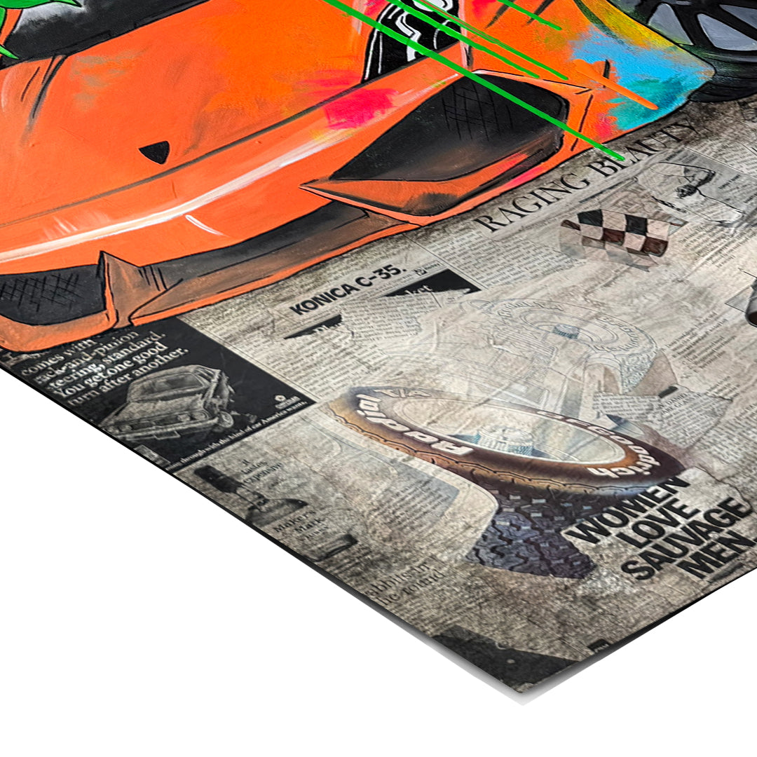 Eckdetail des Posters Cha Million