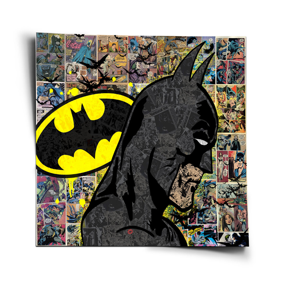 DOTCOMCANVAS Poster Comic Night Hero