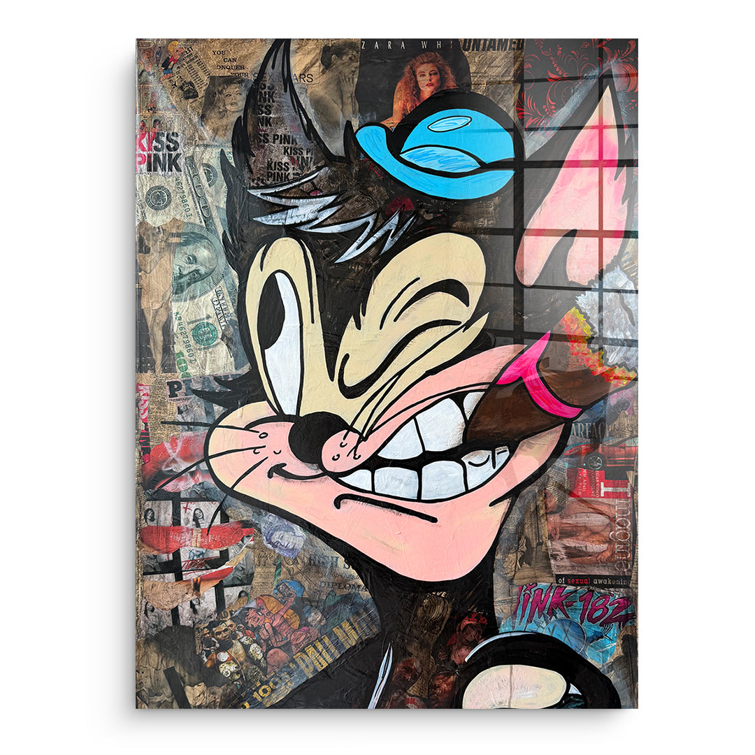 DOTCOMCANVAS Acrylglasbild Cat Ahoy ohne Rahmen