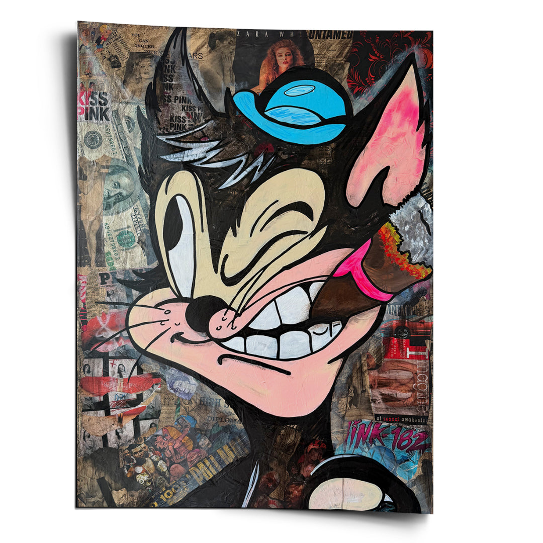 DOTCOMCANVAS Poster Cat Ahoy