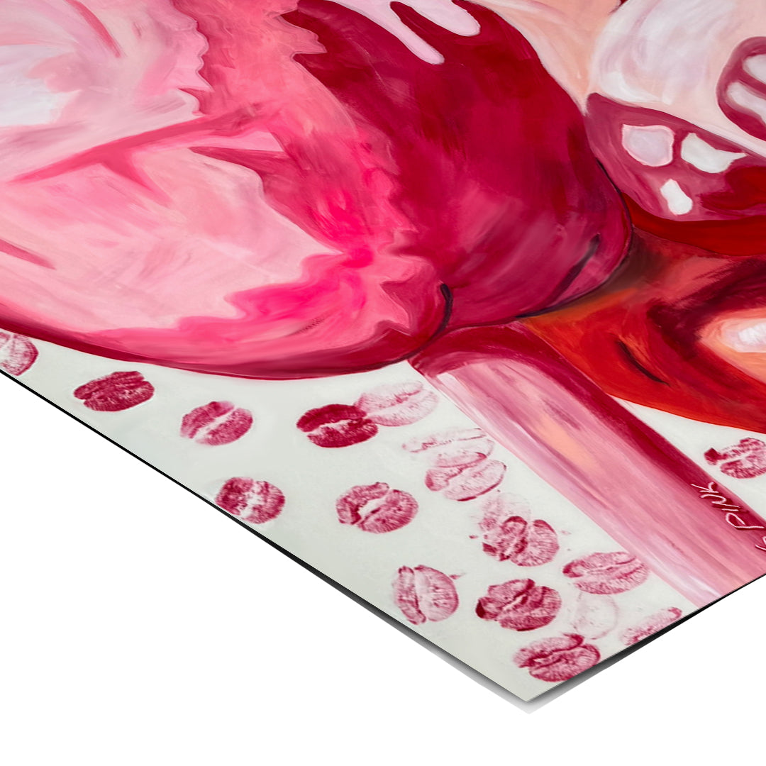 Eckdetail des Posters Lollipop