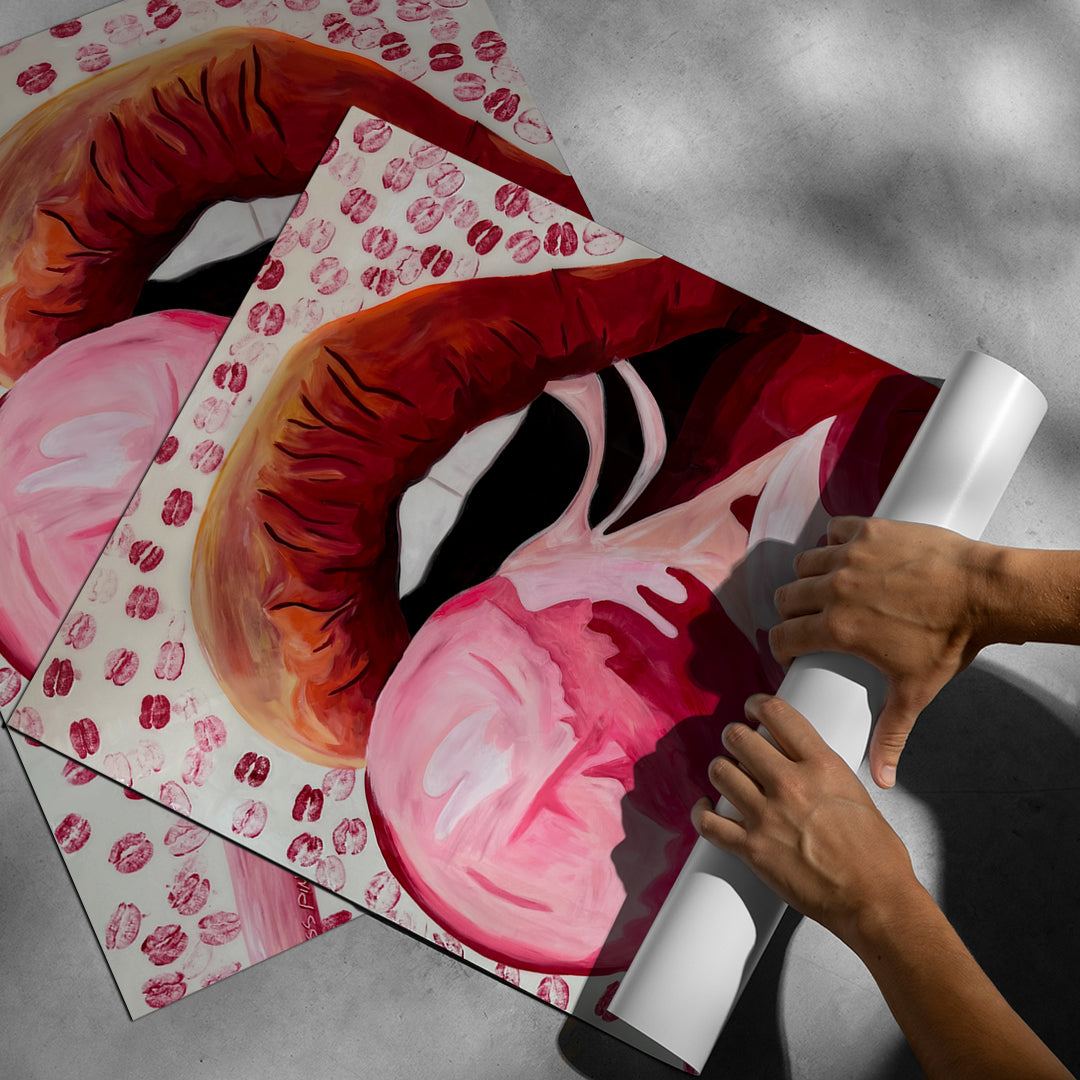 Aufgerolltes Poster Lollipop