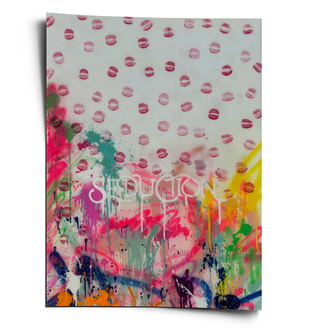 DOTCOMCANVAS Poster Seduction Kisses