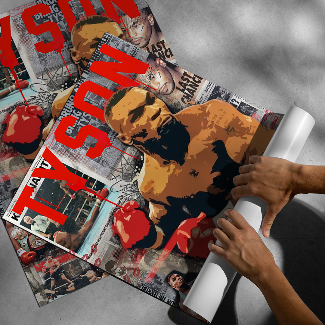 Aufgerolltes Poster Iron Champion