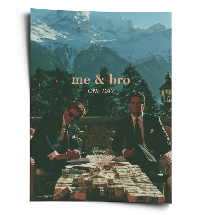 Me & Bro One Day - Poster – Vorderseite