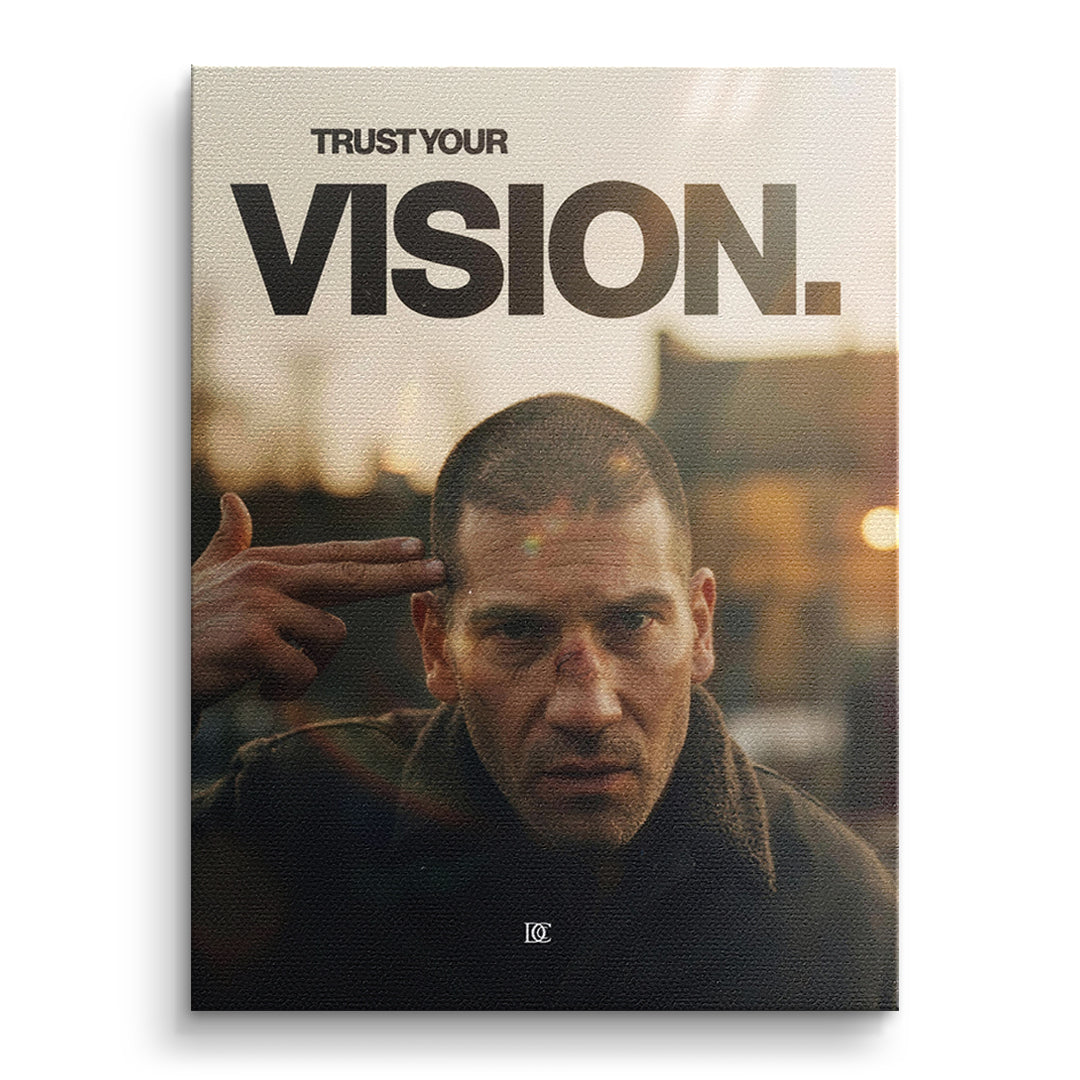 DOTCOMCANVAS Leinwandbild Trust Your Vision ohne Rahmen