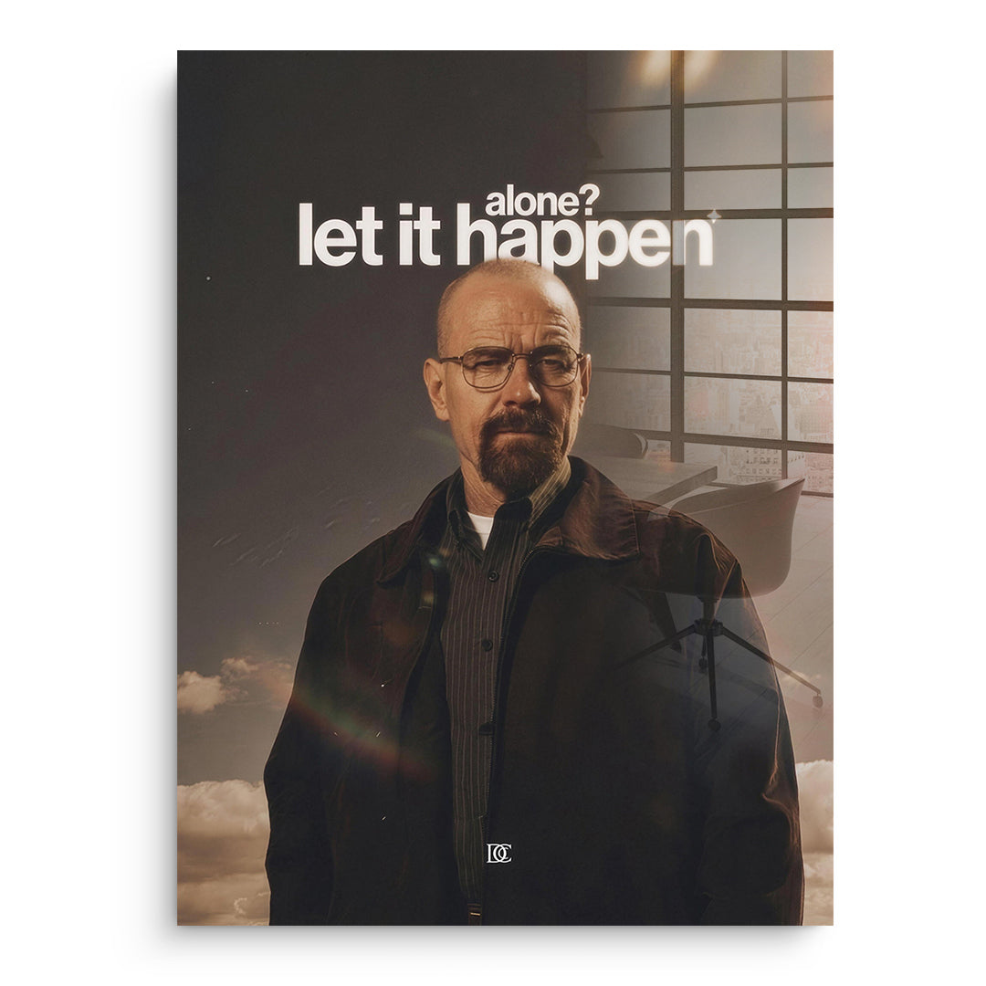 DOTCOMCANVAS Acrylglasbild Let It Happen ohne Rahmen