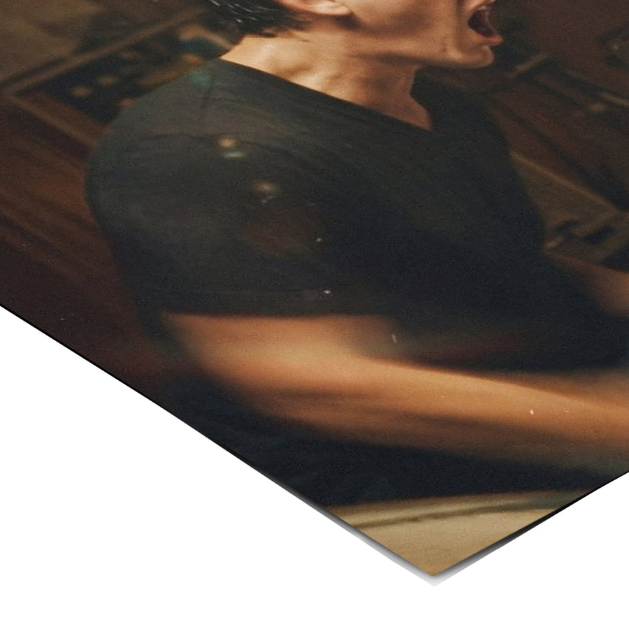 Eckdetail des Posters Your Only Limit Is Your Mind Vintage