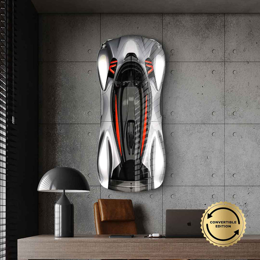 Wall sculpture Aston Martin Valkyrie - Acrylic glass