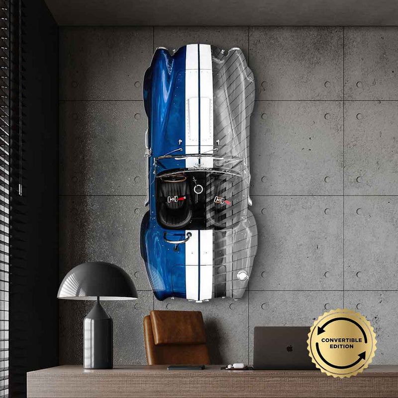Wandskulptur Shelby Cobra 427 - Acrylglas