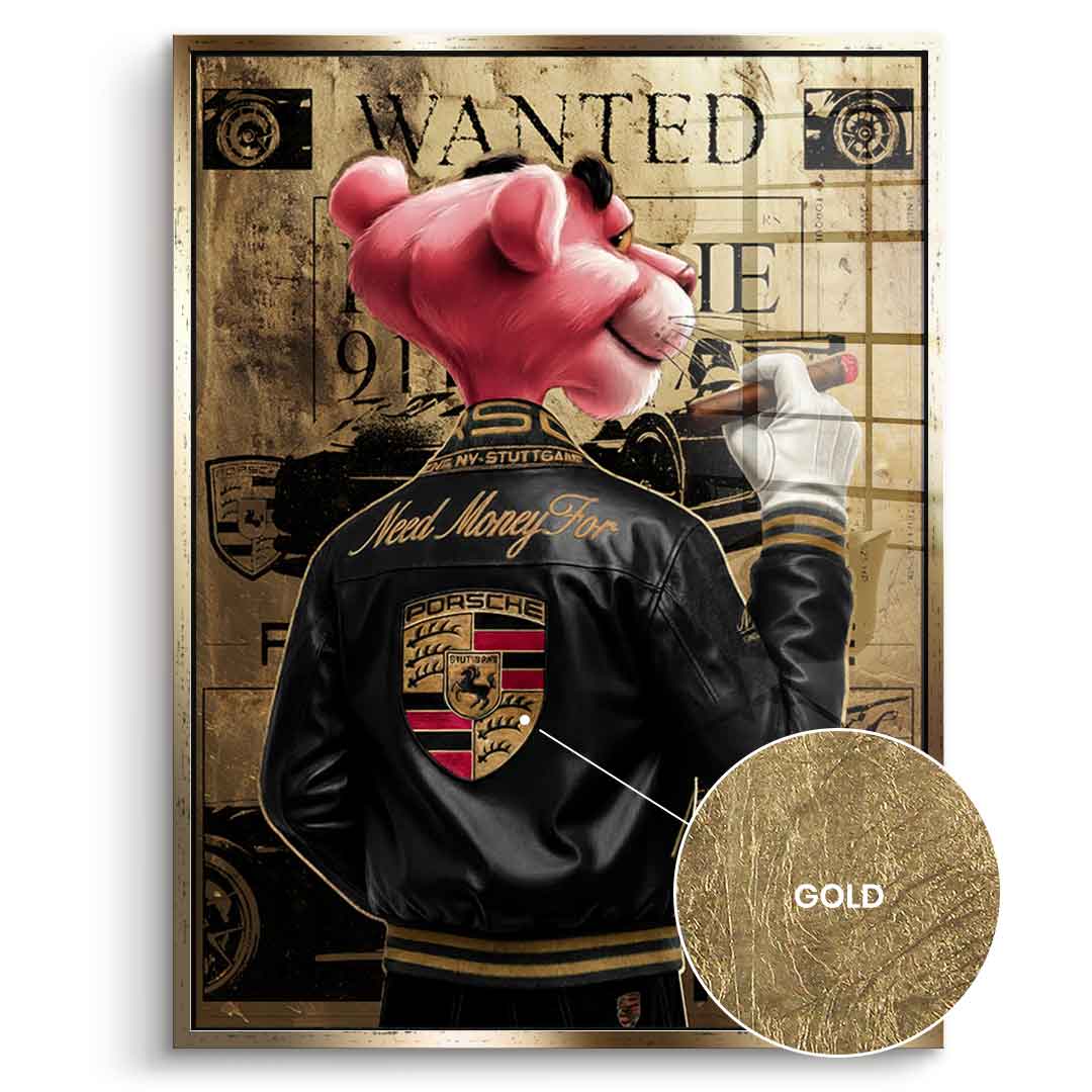 Need Money for Porsche - Blattgold