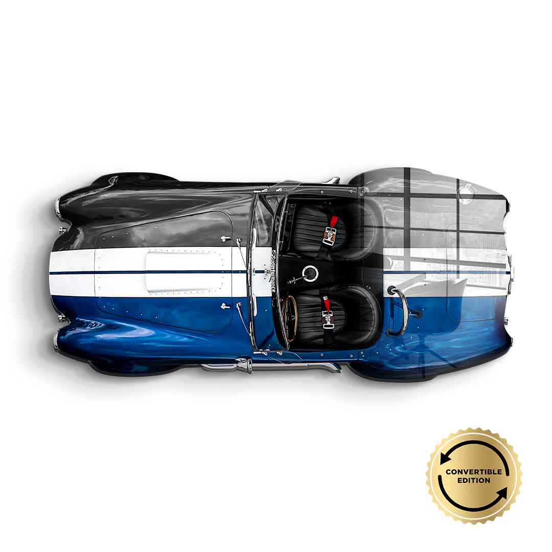 Wall sculpture Shelby Cobra 427 - Acrylic glass