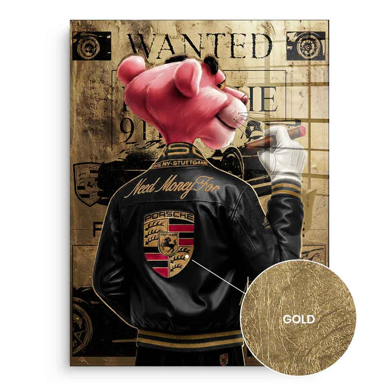Need Money for Porsche - Blattgold