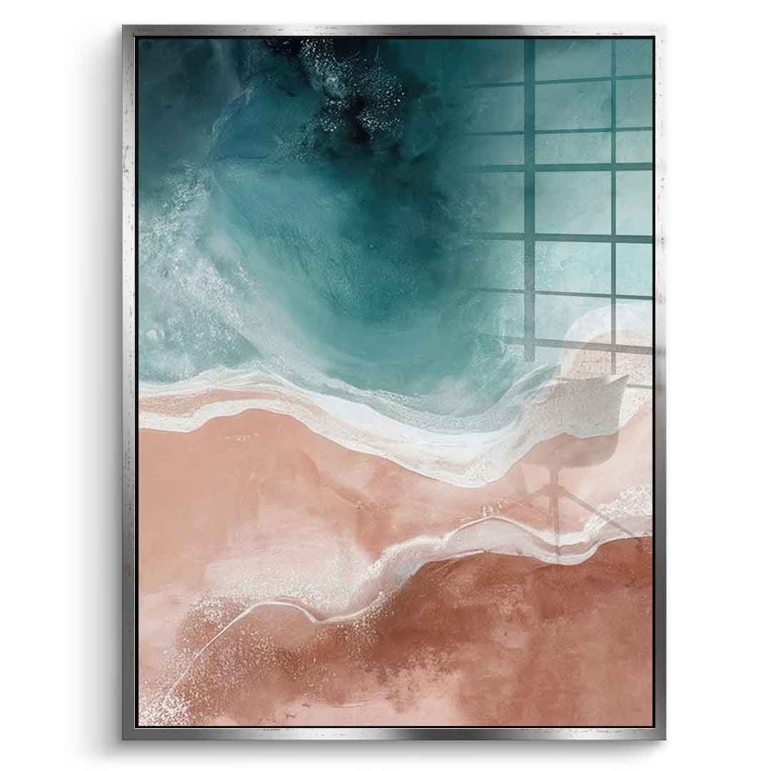 Quiet Sands And Gentle Waves - Acrylglas