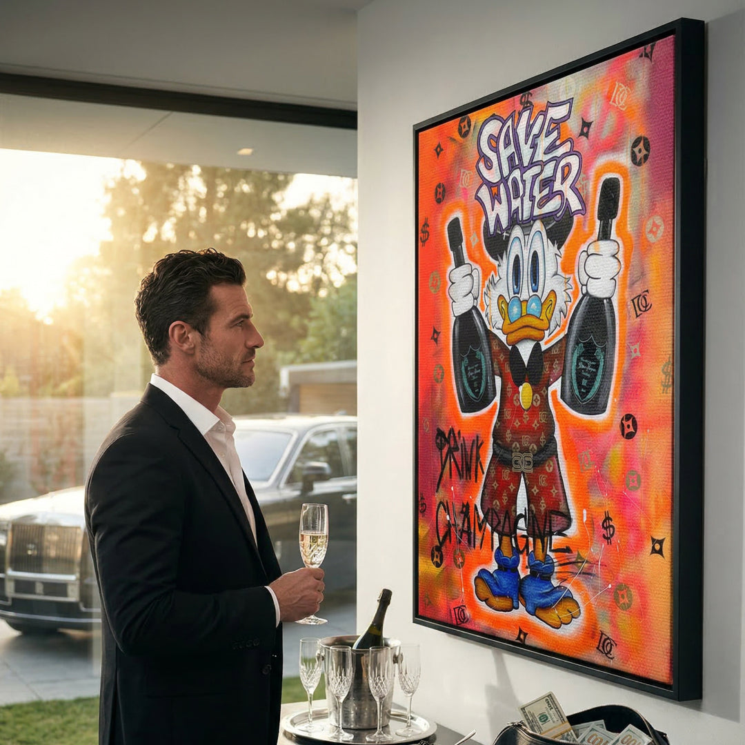 Save Water - Canvas Print