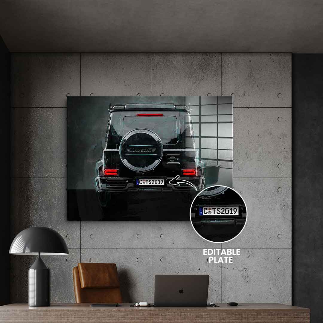 G-Wagon Backside - Acrylic glass - customizable