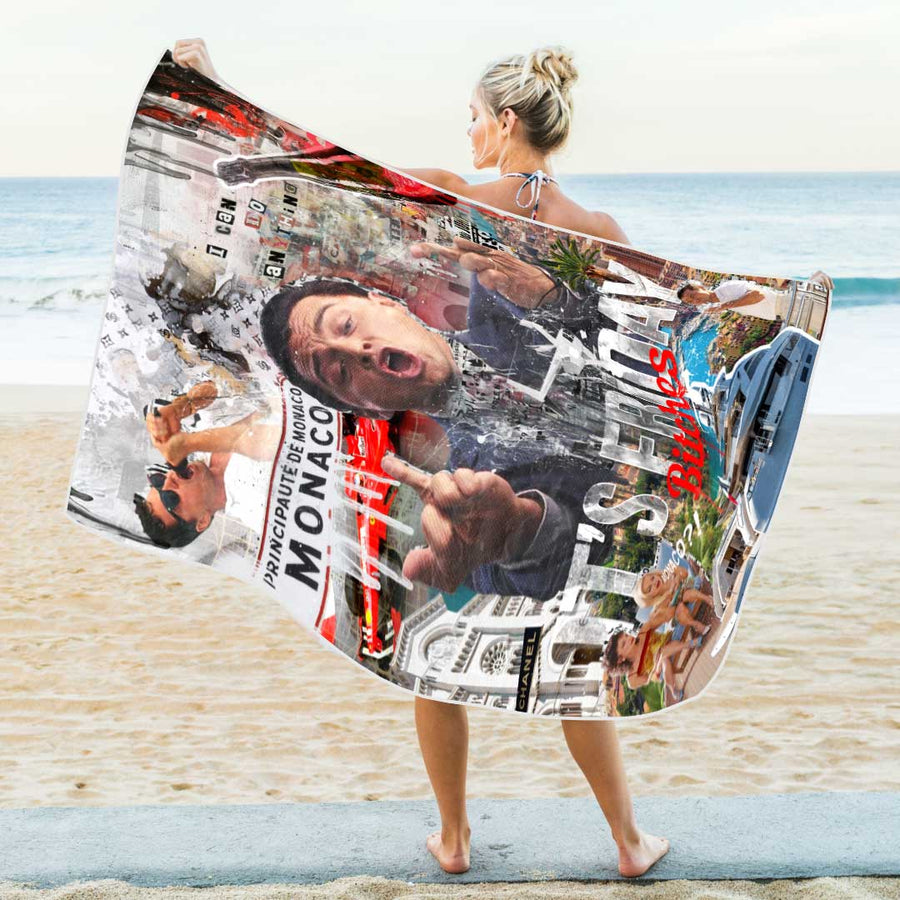 Bath towel It's Friday
