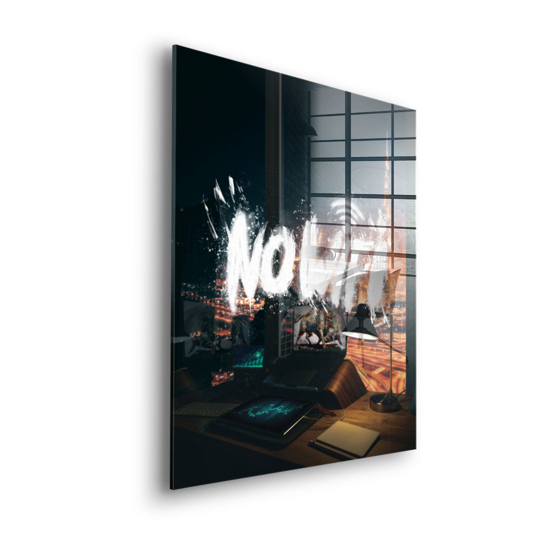 NO WIFI - Acrylic glass
