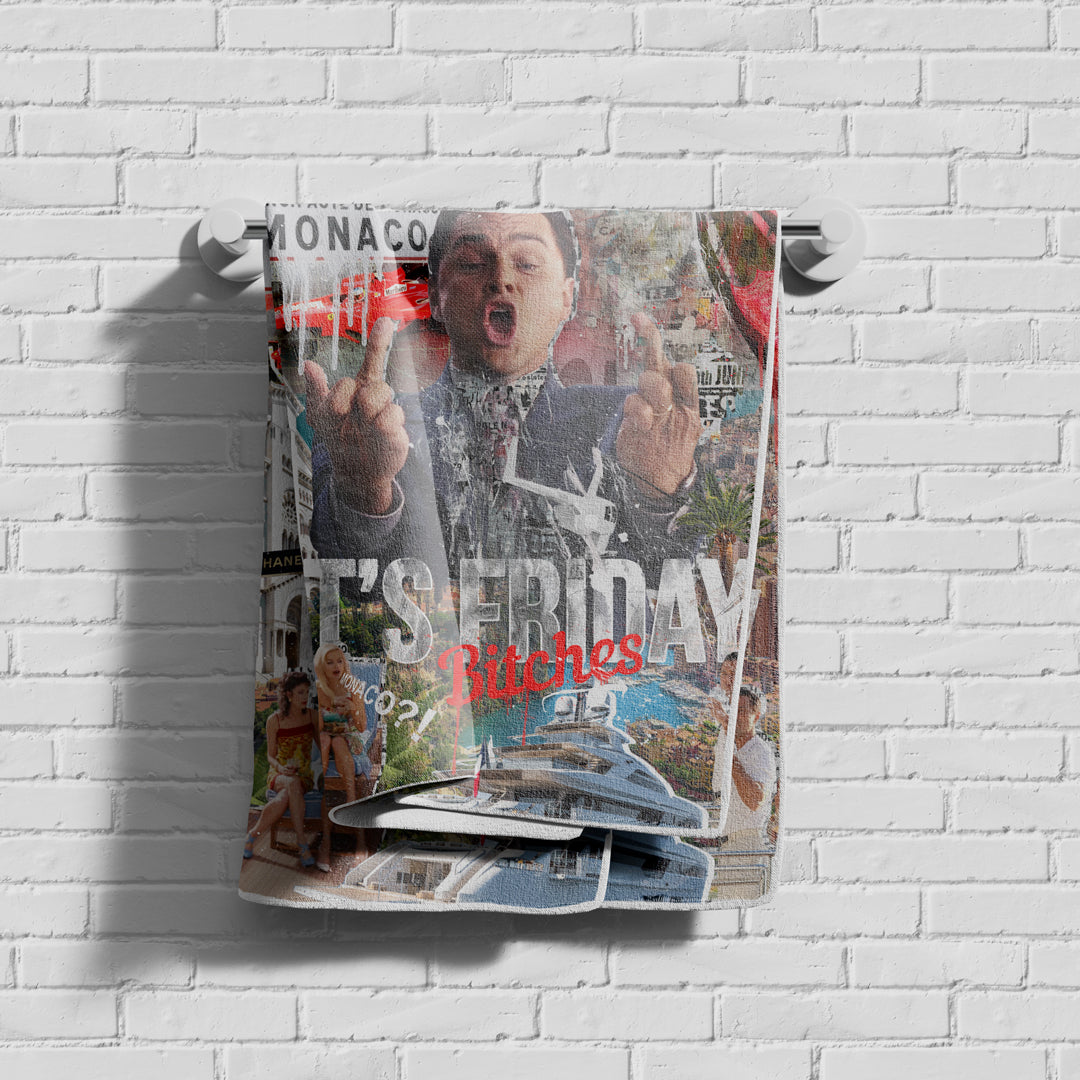 Its Friday bath towel