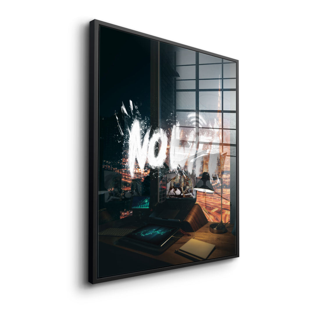 NO WIFI - Acrylic glass