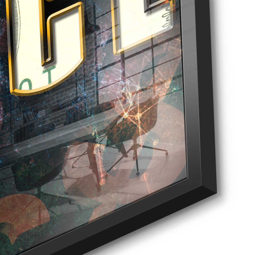 World of E-Commerce - Acrylglas