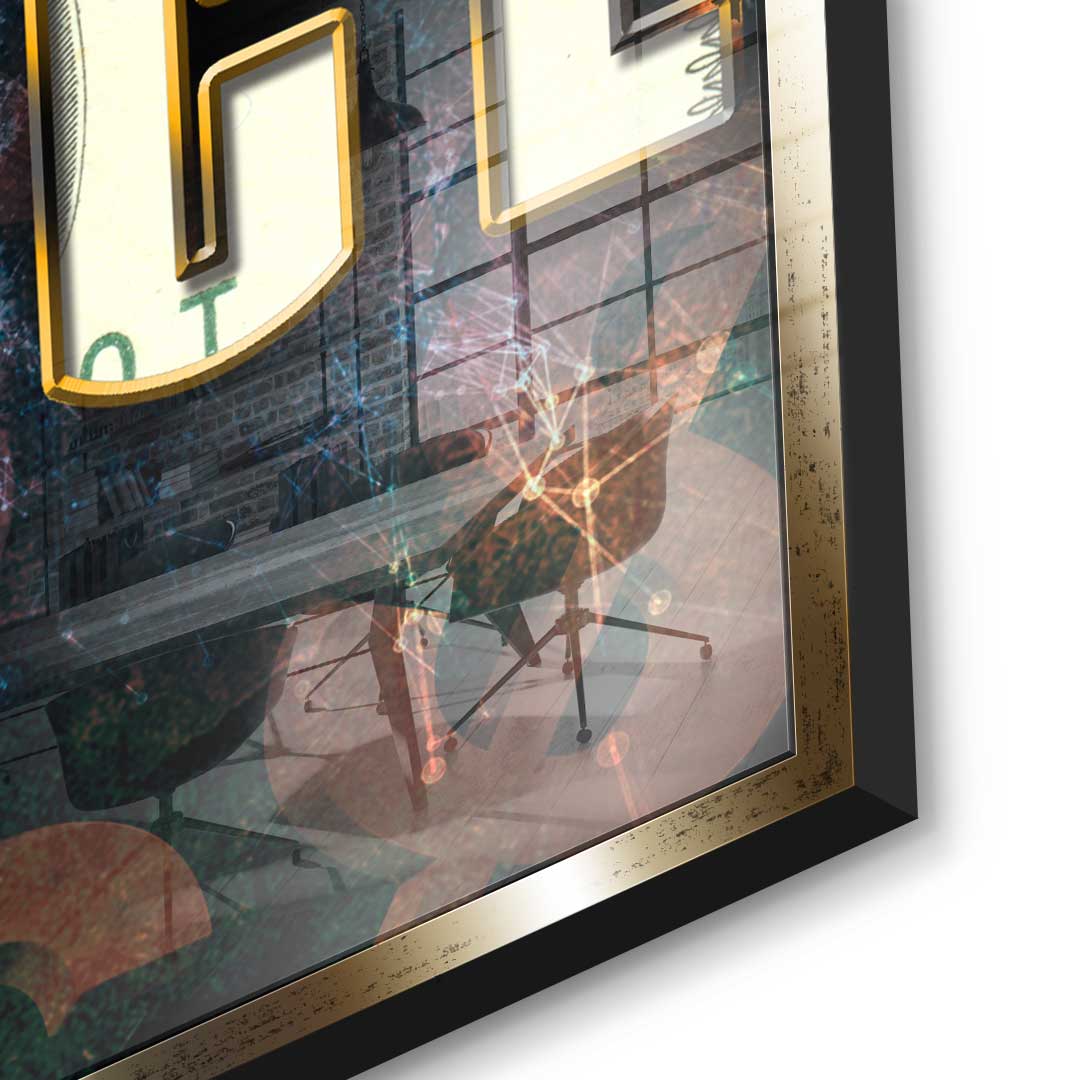 World of E-Commerce - Acrylglas