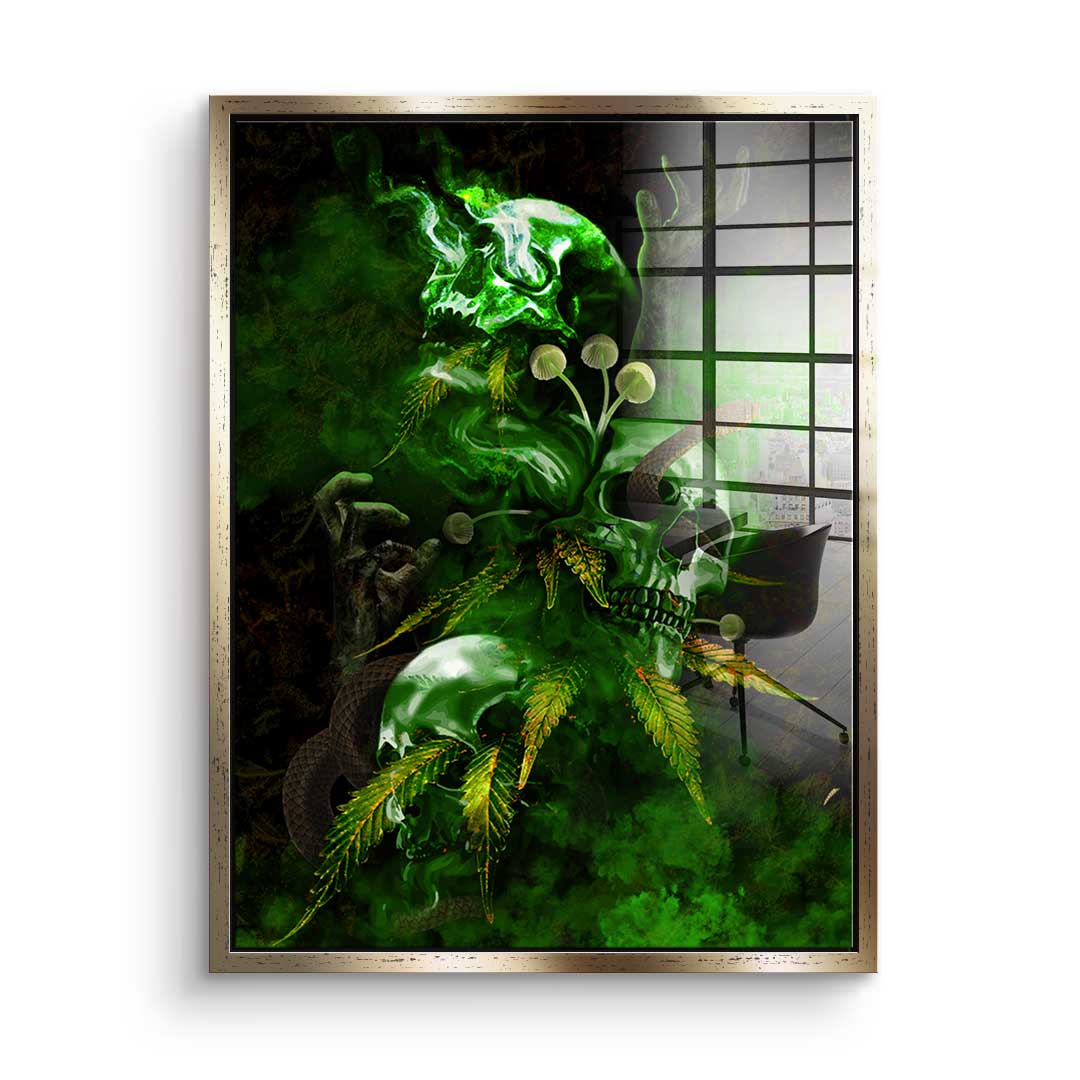 Green Death - Acrylic glass