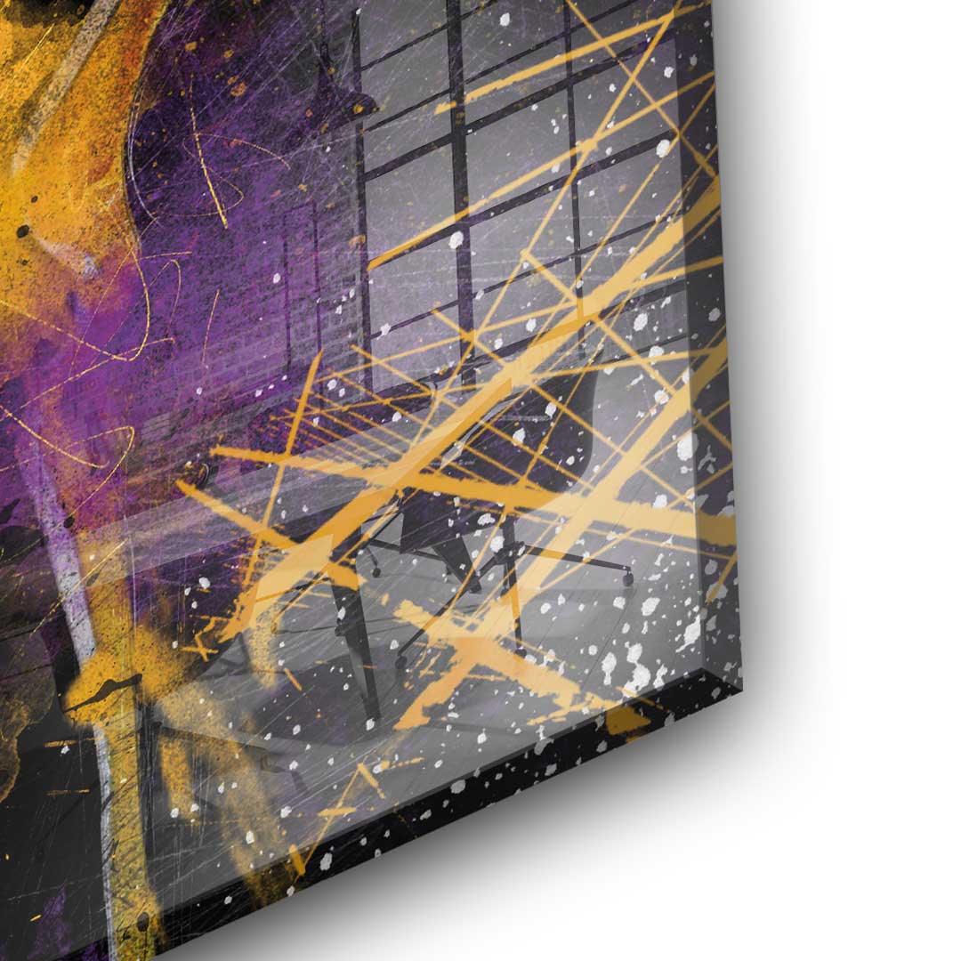 Great things come from hard work - acrylic glass