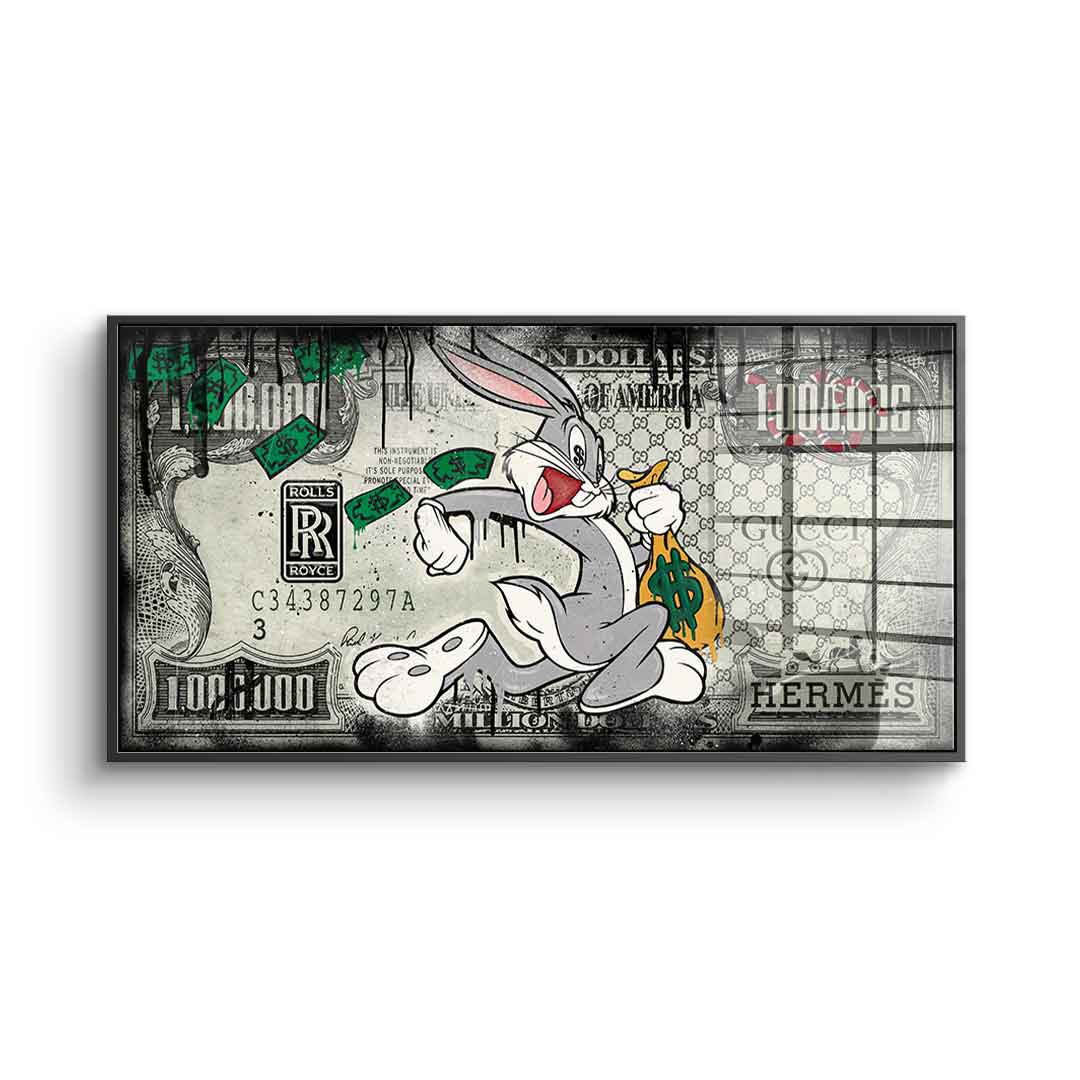 FAST BUNNY - Acrylglas