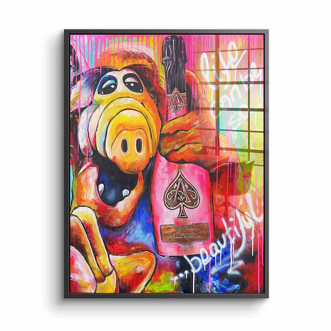 Life can be so beautiful - Acrylglas