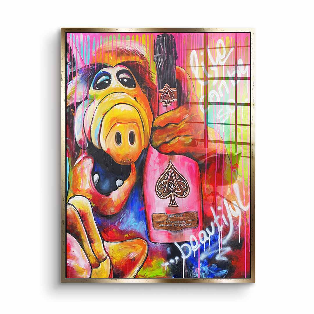 Life can be so beautiful - Acrylglas