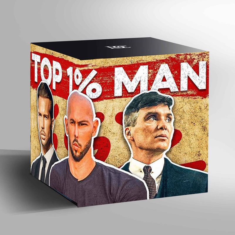 Top 1% Man Art Box