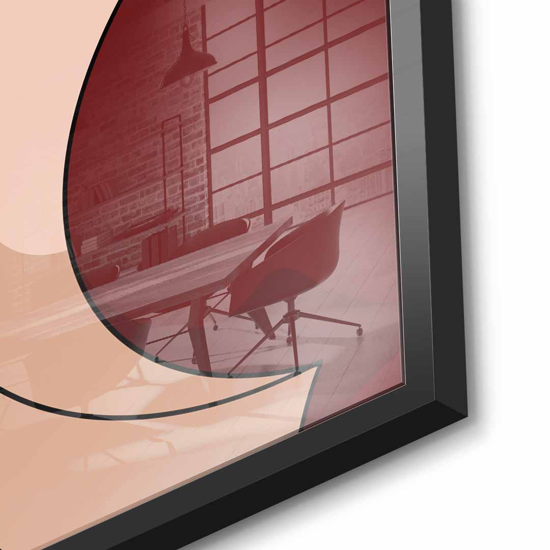 Melting Jessica 2 - Square Edition - Acrylic Glass