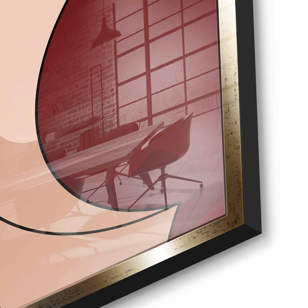 Melting Jessica 2 - Square Edition - Acrylic Glass