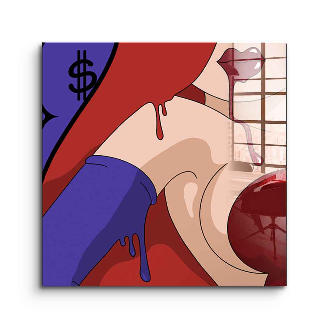 Melting Jessica 2 - Square Edition - Acrylic Glass