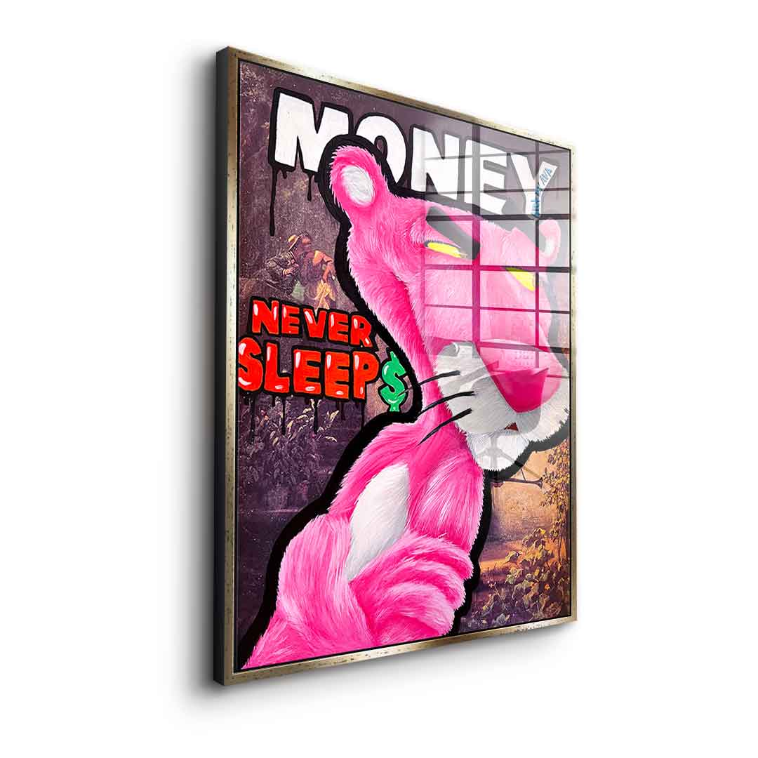 Money Panther - Acrylic glass