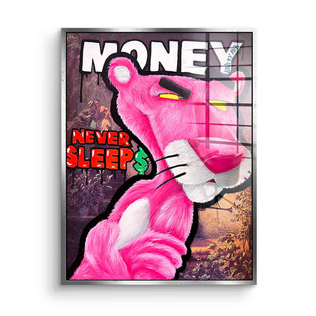 Money Panther - Acrylic glass