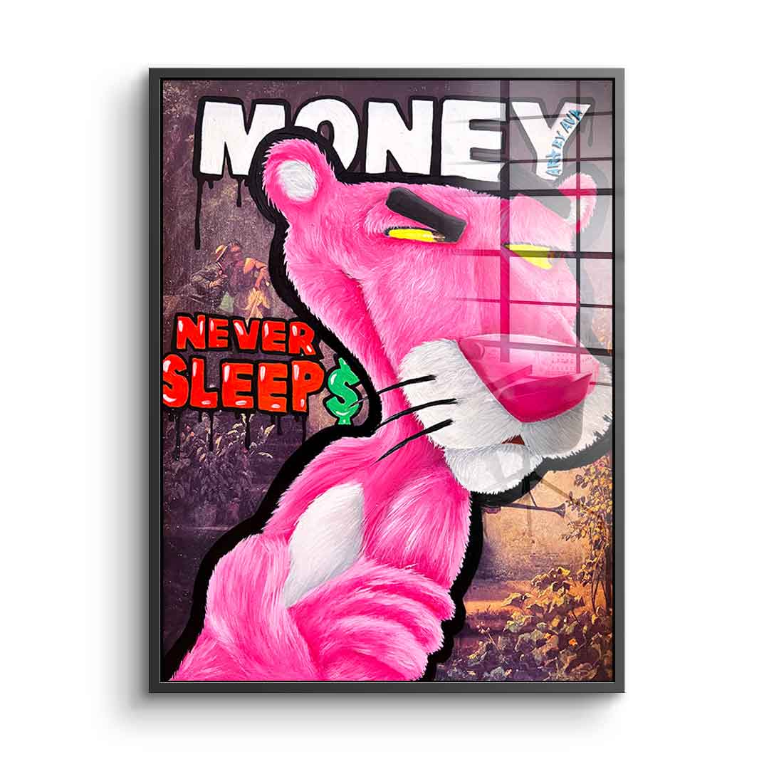 Money Panther - Acrylglas