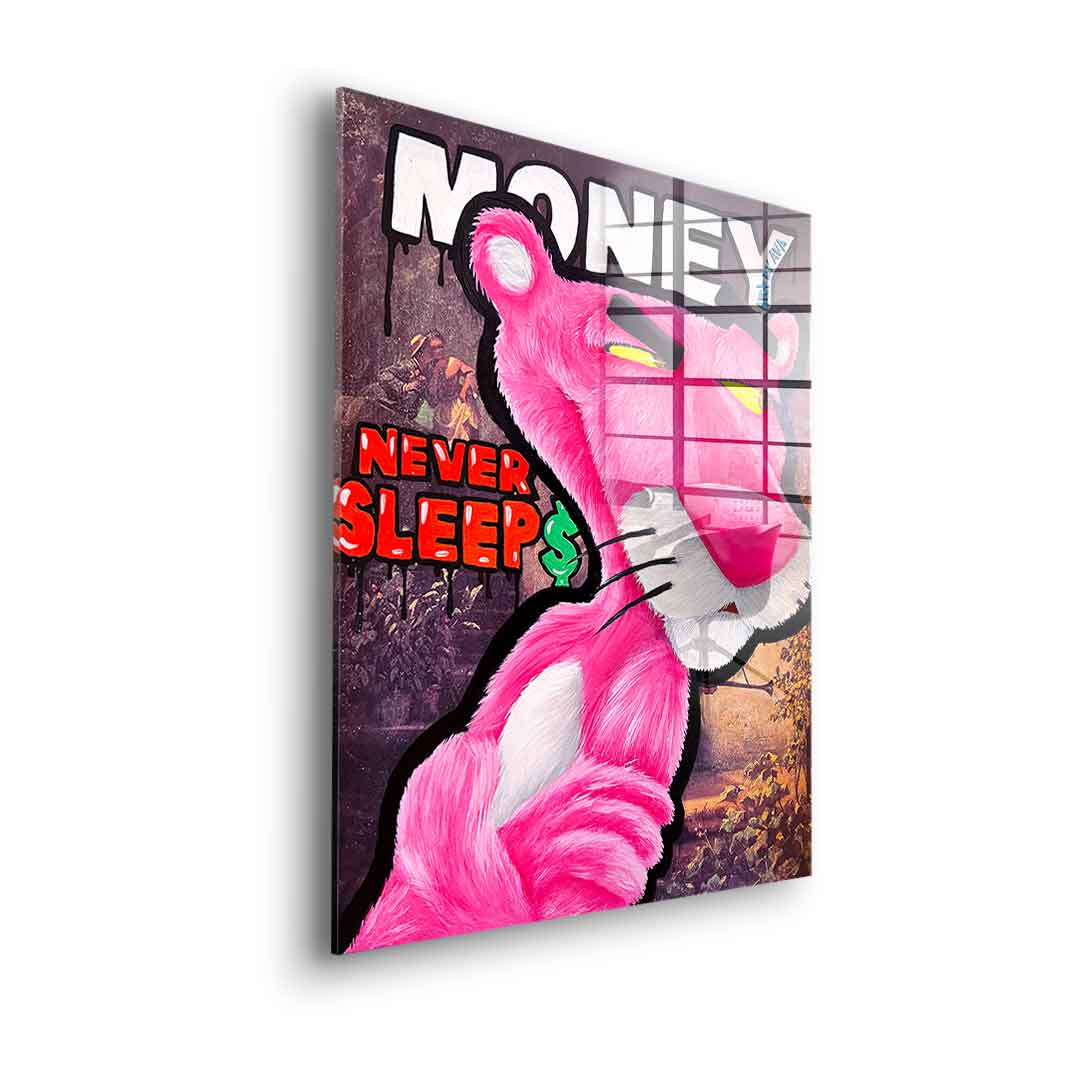 Money Panther - Acrylic glass