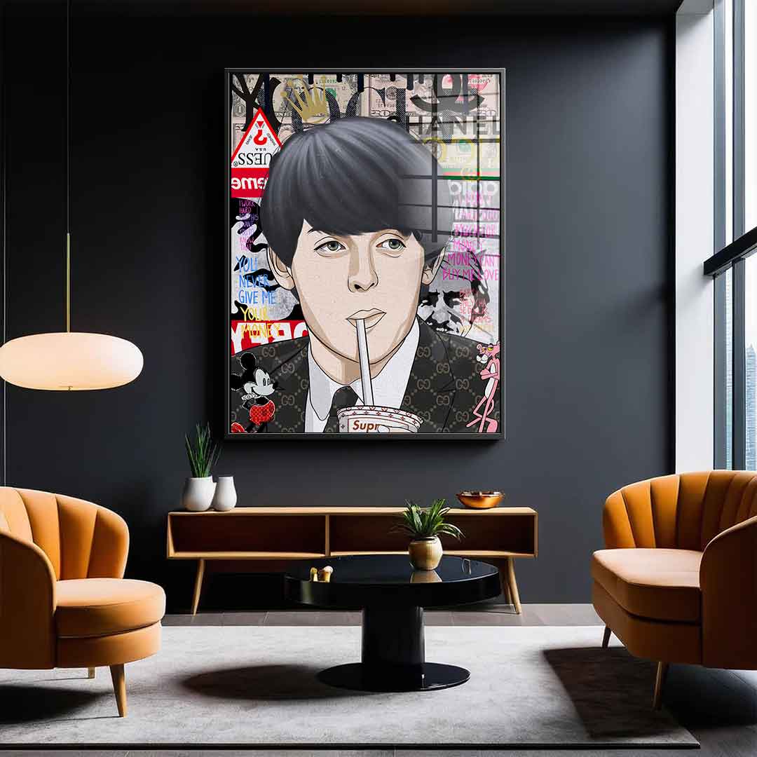 Paul McCartney - acrylic glass
