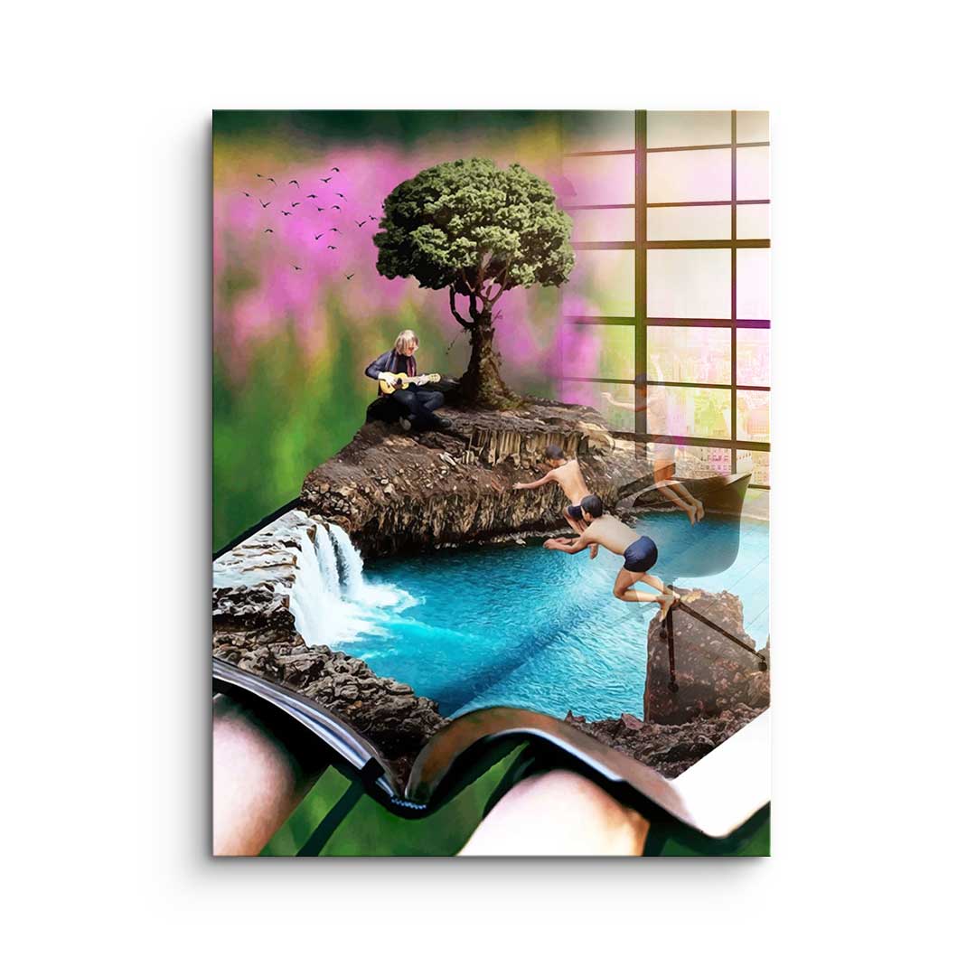 Theory vs. Real Life - Acrylic Glass