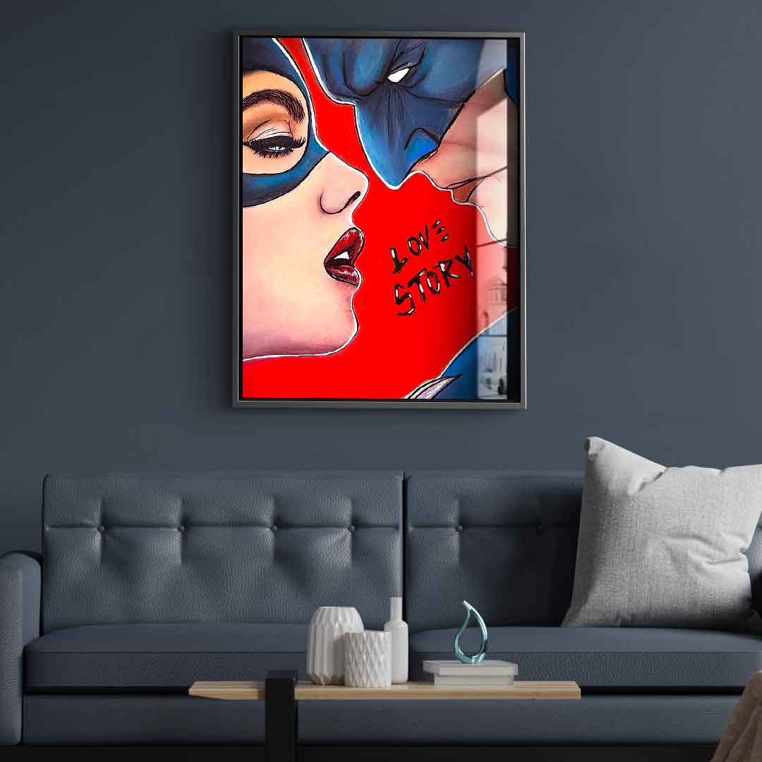Love Story - Acrylglas