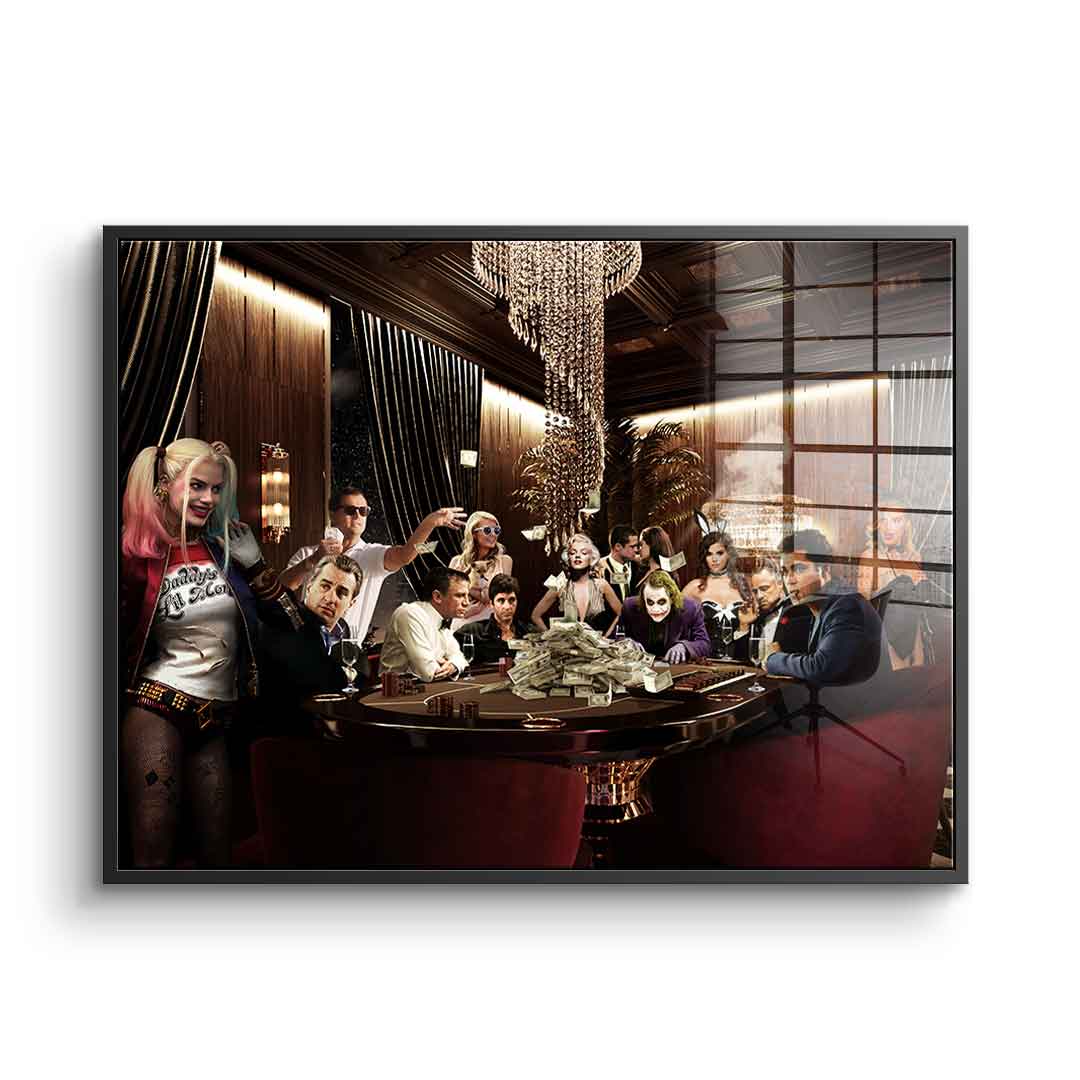Poker Night - Acrylglas