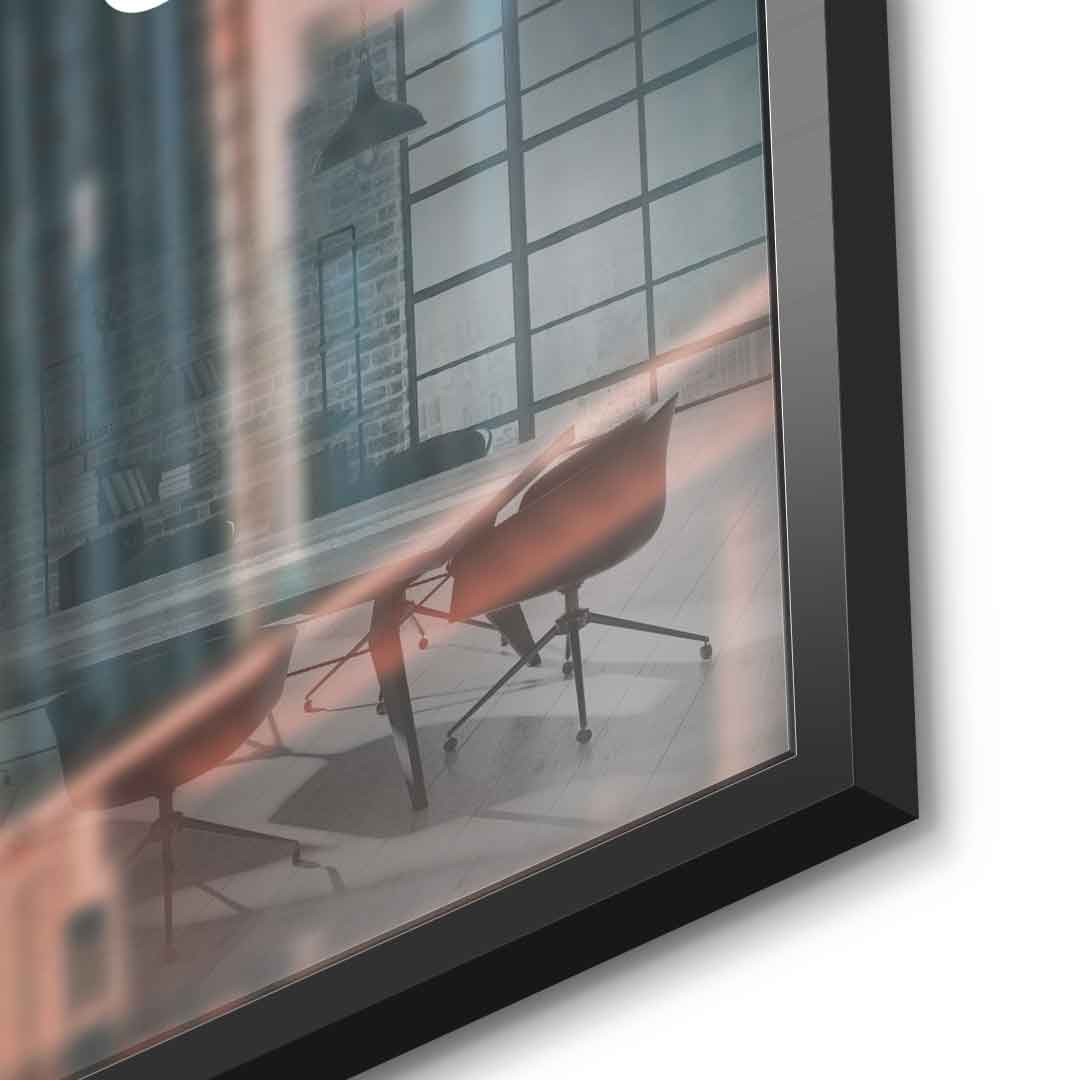 AURA IS CURRENCY - acrylic glass