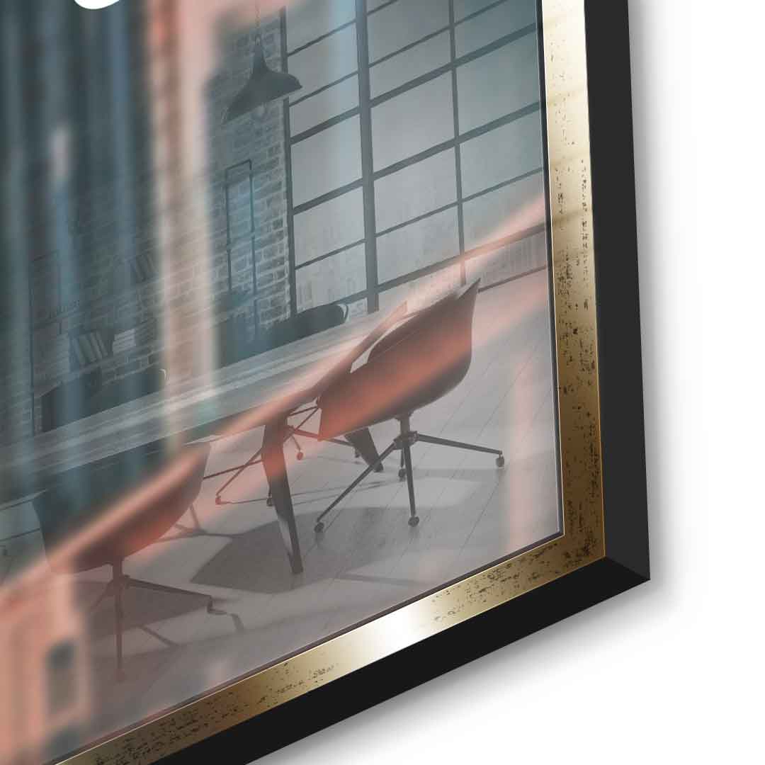 AURA IS CURRENCY - acrylic glass