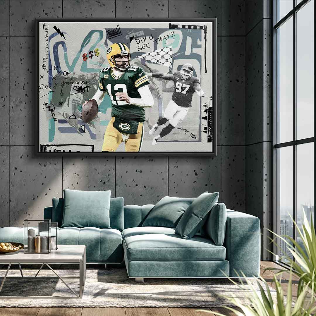 Aaron Rodgers - Acrylic glass
