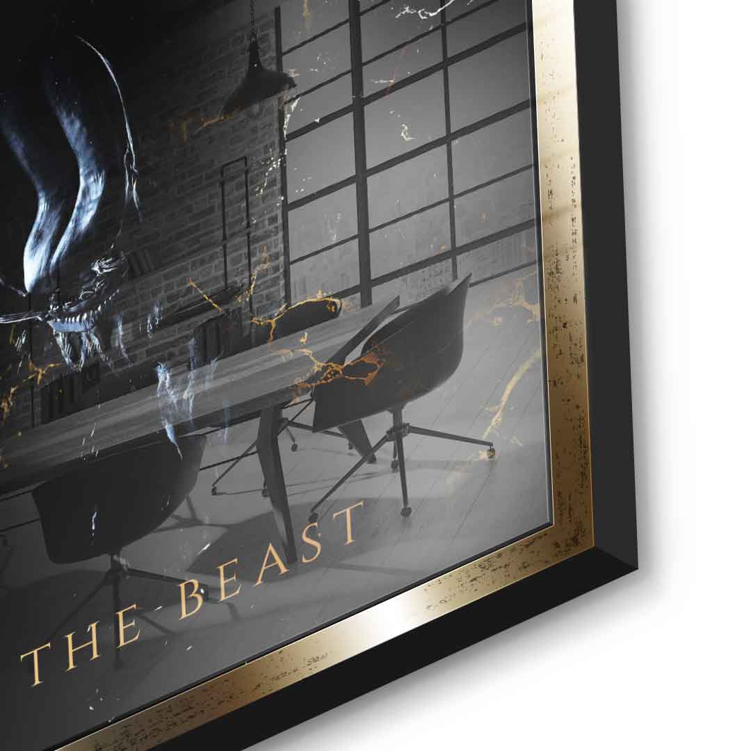 Abstract Lion - Acrylglas